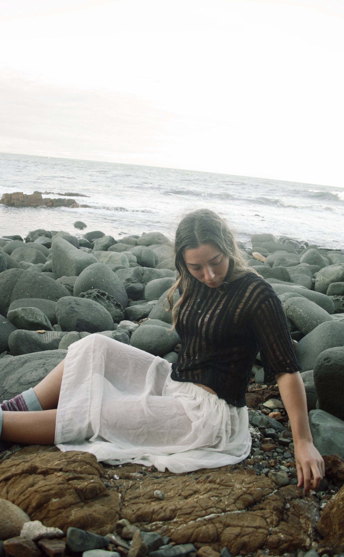 Black Linen Tee - heyzoemay