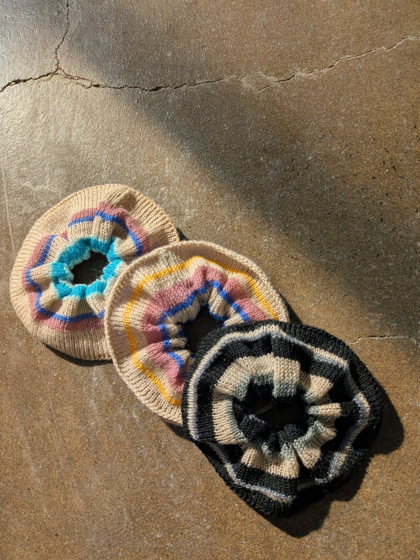 Wool Knit Scrunchie - heyzoemay