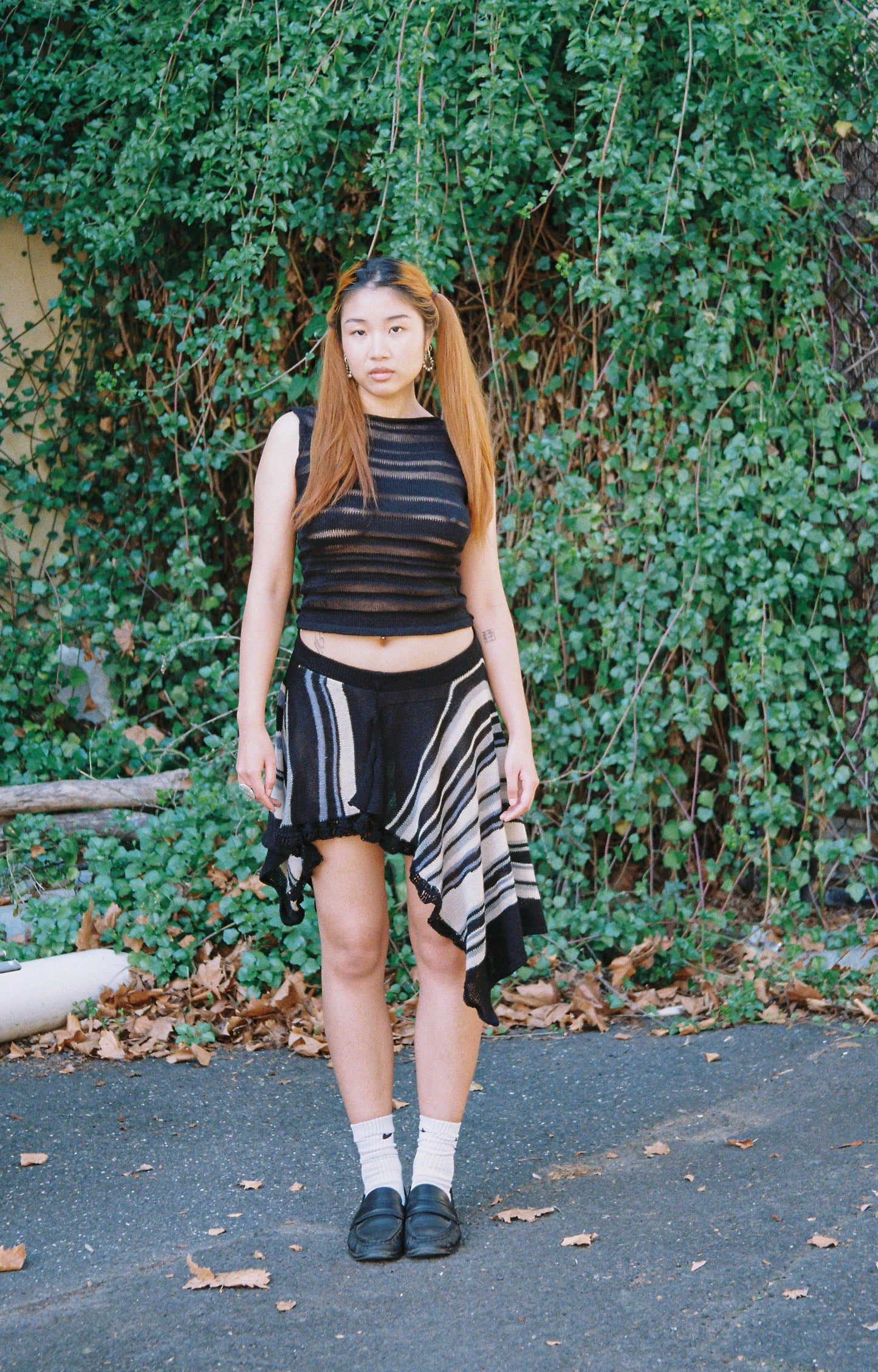 Soft Fade Tank in Black