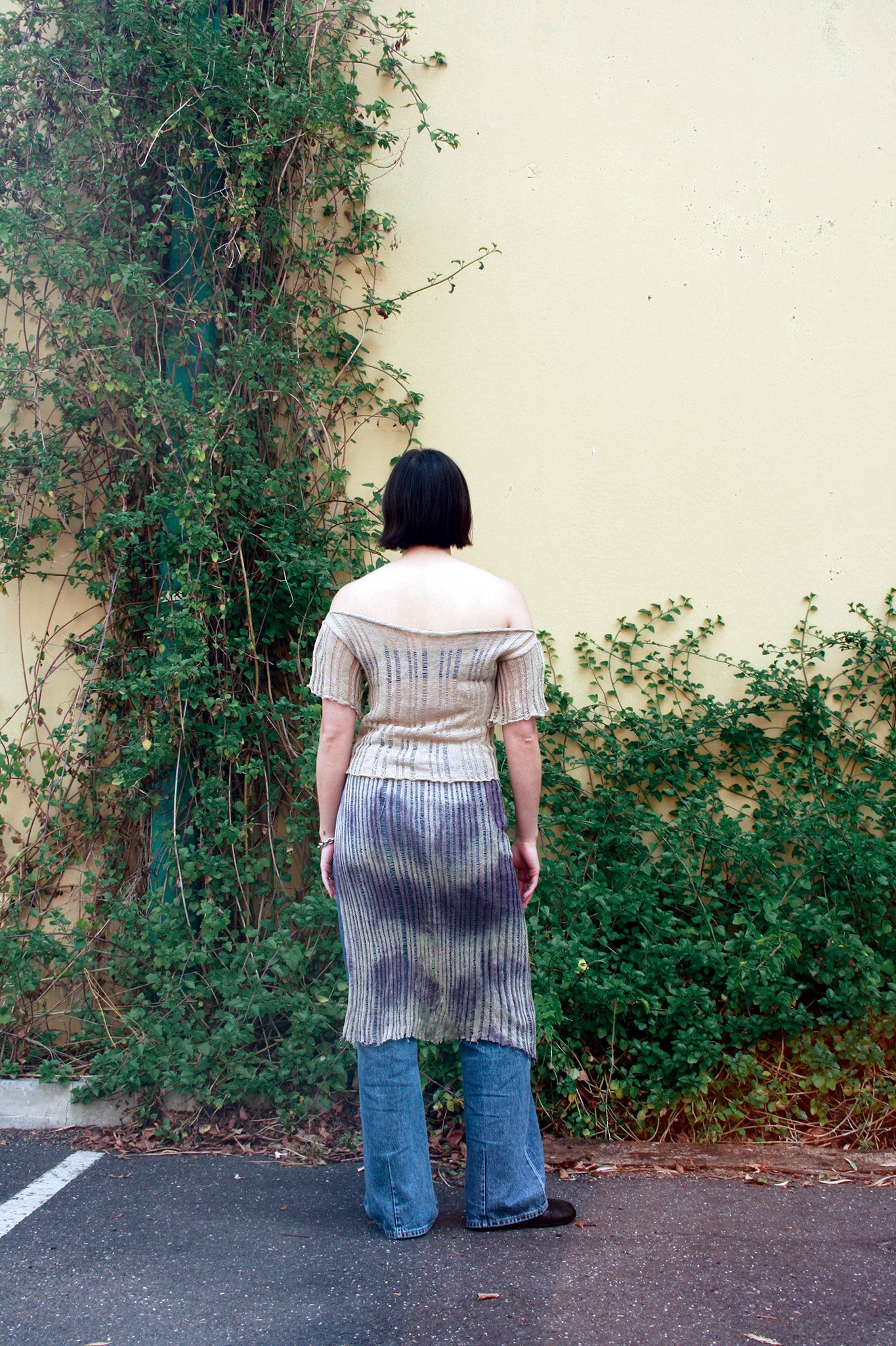 Dappled Light Ladder Skirt