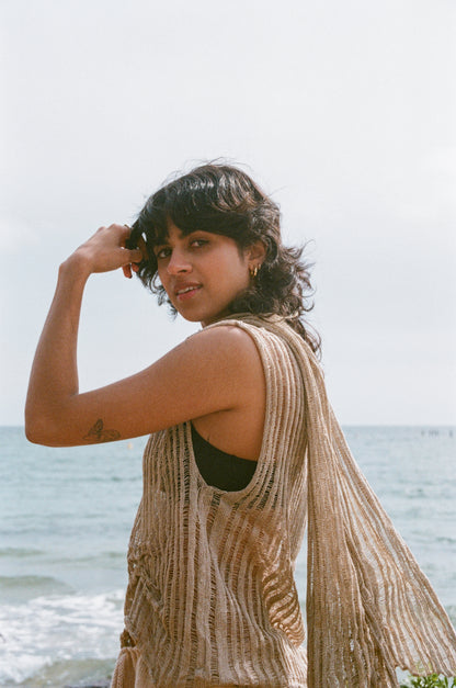 Roan (Undyed) Linen Tank - heyzoemay