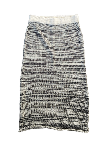 Knit Midi Skirt in Grey Marle - heyzoemay