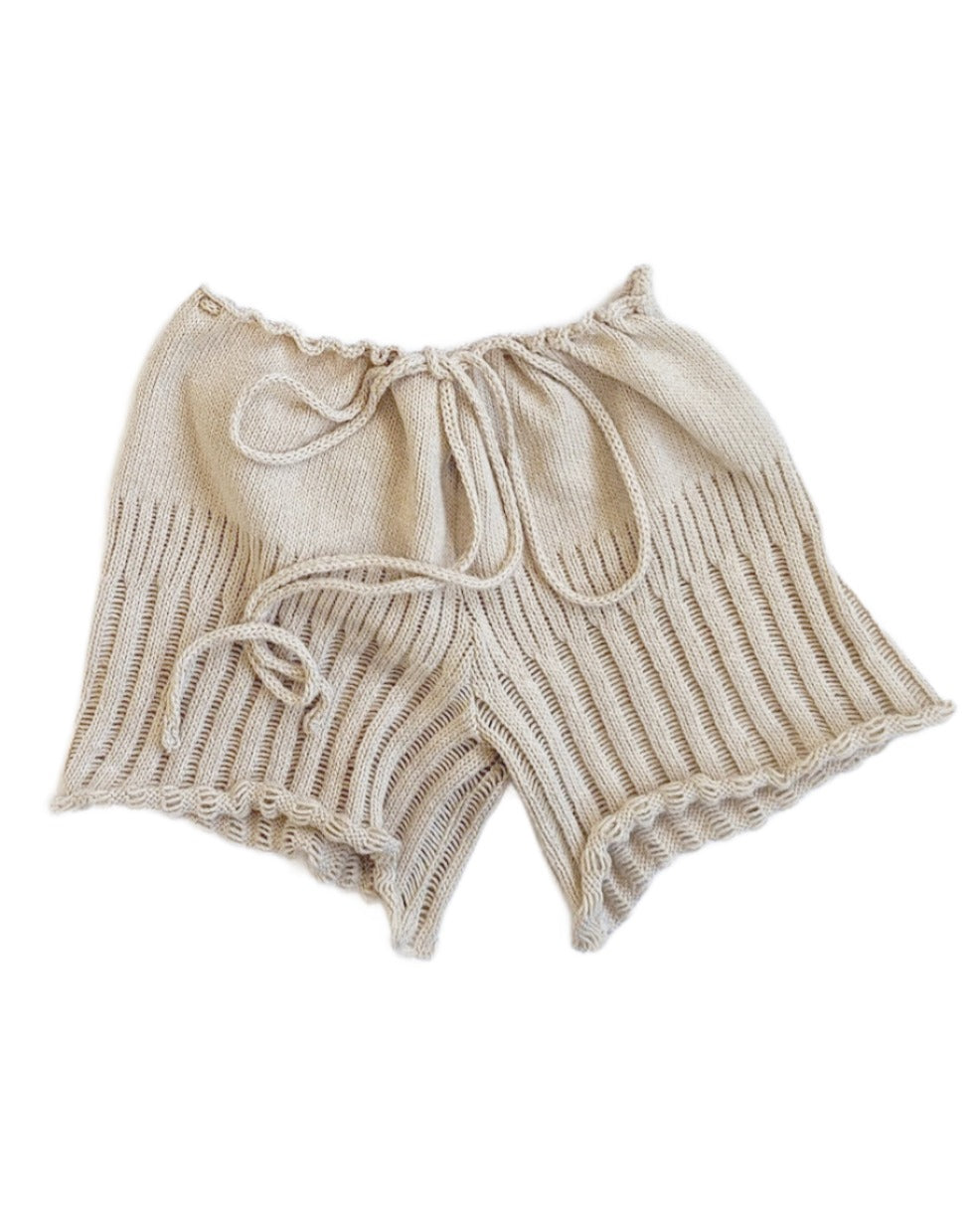 Cotton Drawstring Shorts (Undyed)