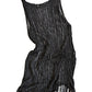 Black Linen Mini Dress