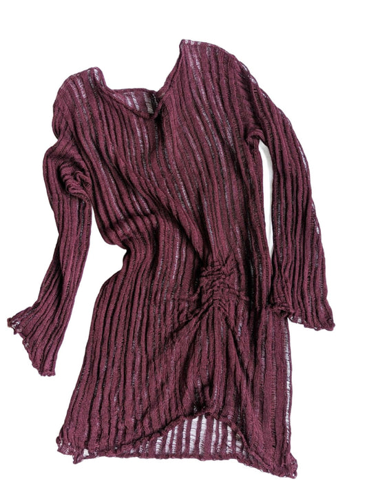 PRE-ORDER: Aubergine Linen Mini Dress - heyzoemay