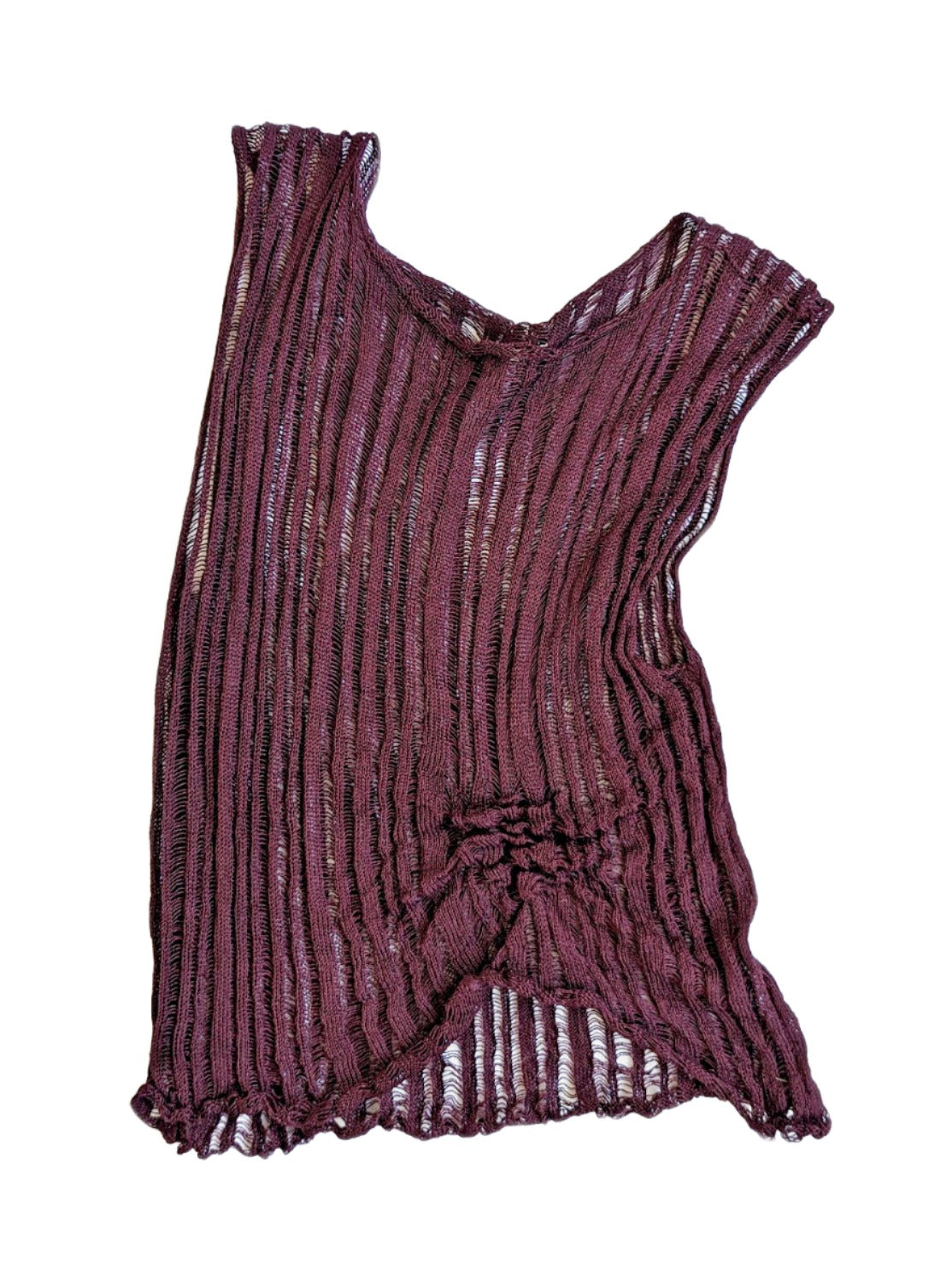 Aubergine Linen Tank - heyzoemay