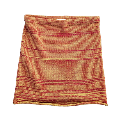 Knit Mini Skirt in Citrus - heyzoemay