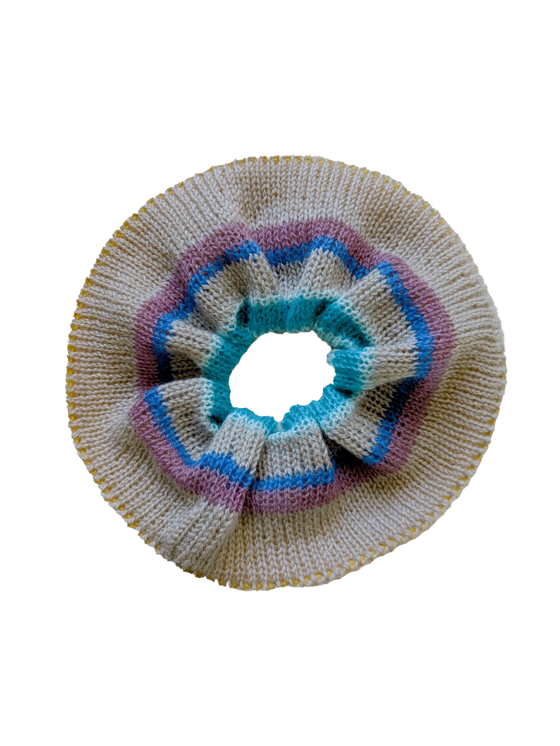 Wool Knit Scrunchie - heyzoemay