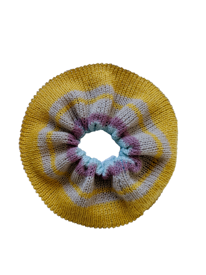 Wool Knit Scrunchie - heyzoemay